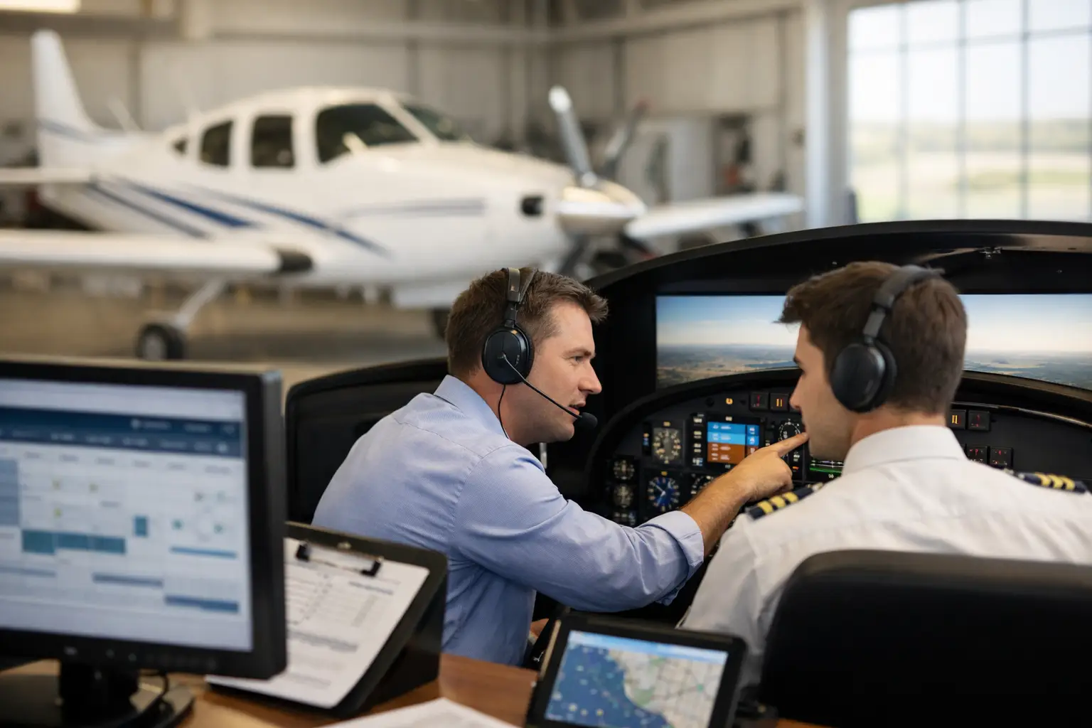 What a flight training management system actually manages